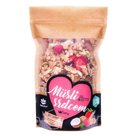 Musli With The Heart Of Low Carb MIX 250g Topnatur Eu