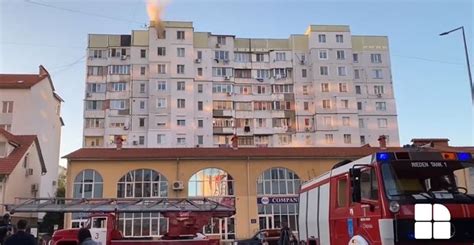 Incendiu într un bloc de locuințe din Capitală Unica md