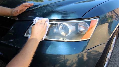 Cleaning Headlights With Bug Spray