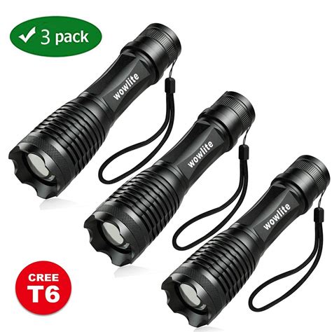 Wowlite Lm Ultra Bright Pcs Tactical Flashlight Cree Xml T Led