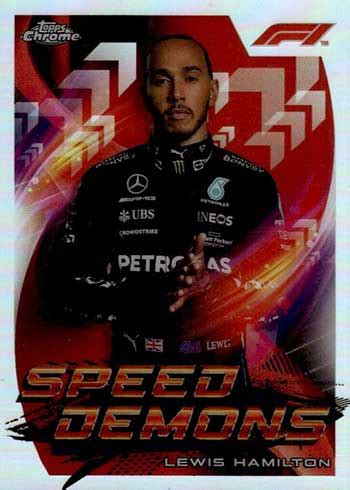 2022 Topps Chrome Formula 1 Checklist Box Info Release Date