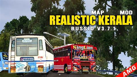 Realistic Kerala Map Mod 👀 Longest Map Mod Bussid V371 Full