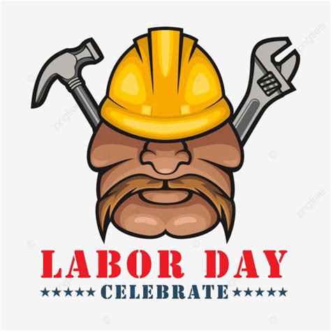 Labor Day Celebrate Logo Vector, Work, Time, Fair PNG and Vector with Transparent Background for ...