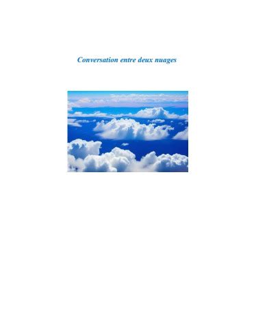 Conversation Entre Deux Nuages