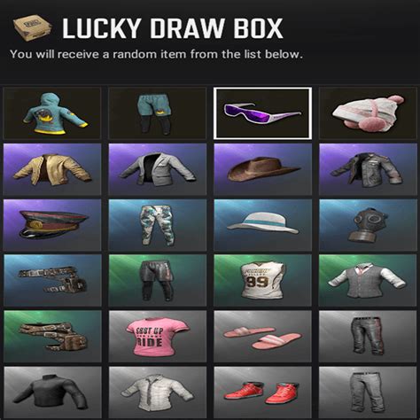 PUBG LUCKY DRAW BOX Buy PUBG Skins Codes Account PUBGGS