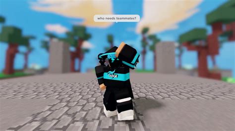 I Became One With Tanqr 🤓 Roblox Bedwars Youtube