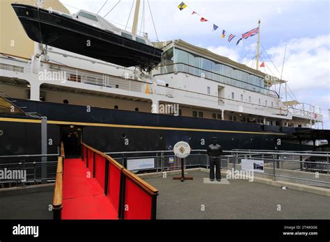 The Royal Yacht Britannia Ocean Terminal Leith Town Edinburgh City