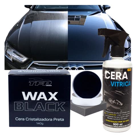Melhor Cera Para Carro Preto - Kit Cera De Carnauba Carro Preto E Cera Vitrica Liquida Com Carnauba ...