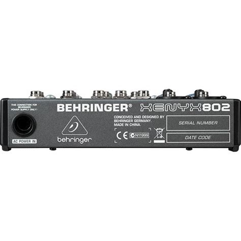 Behringer XENYX 802 8 Channel Compact Audio Mixer Hashmi Photos