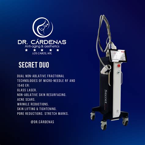 SECRET DUO - Dr Carlos Cardenas Anti aging and aesthetics