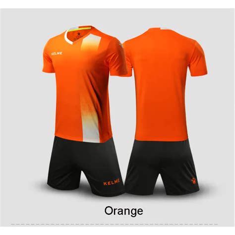 Kelme Custom Mens Soccer Jersey Football Uniforms Summer Training