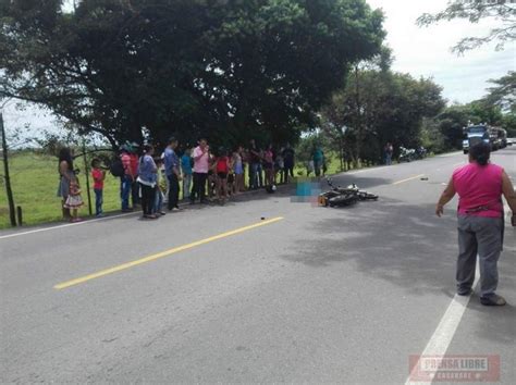 Motociclista murió en accidente de tránsito PRENSA LIBRE CASANARE