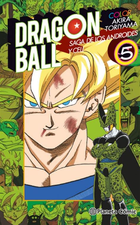 DRAGON BALL 2015 PLANETA COMIC COLOR CELL 5 Ficha de número en