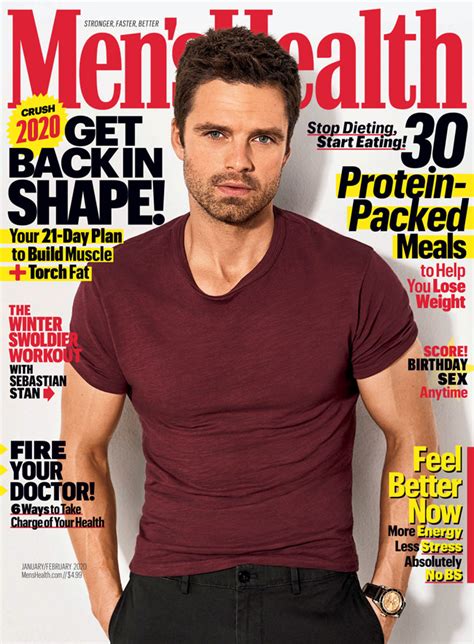 Sebastian Stan Mens Health Magazine January February 2020 Tom Lorenzo