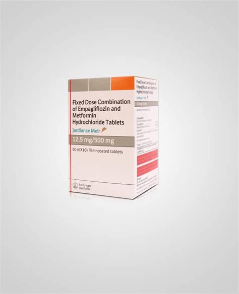 JARDIANCE MET Fixed Dose Combination Of Empagliflozin Metformin