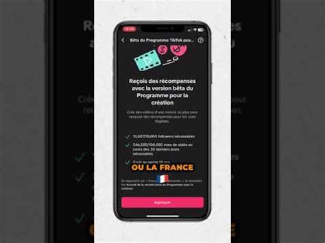 Comment rejoindre le programme bêta de tiktok YouTube