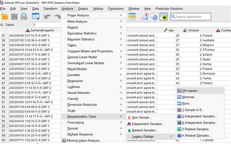 SPSS ile Ki Kare Uygunluk Testi Resimli SPSS YARDIMI İSTATİSTİK MERKEZİ