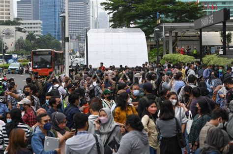 Dampak Gempa Banten Antara Foto