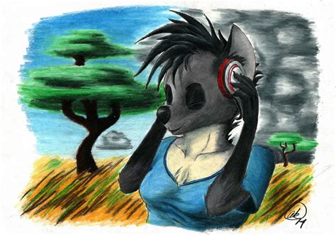 Shenzi + Beats by PvtScott on DeviantArt