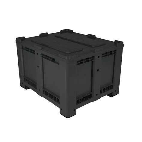 Palboxx Recycled Plastic Rigid Pallet Box 1200mm X 1000mm X 760mm 4