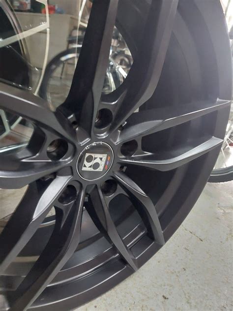 18 Relipca Satin Black Rims5x120 Car Accessories Tyres And Rims On