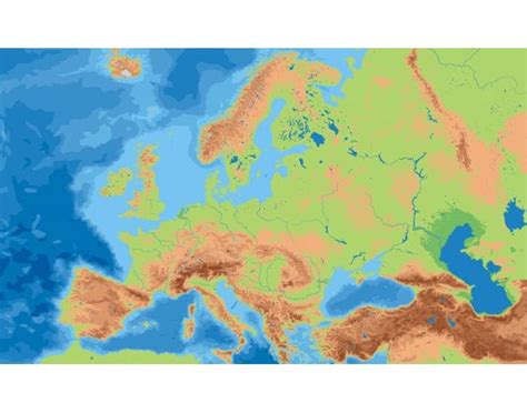 2010 europe physical map Quiz