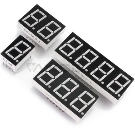 7 Segment Led Display 3 Digits Red Common Cathode 056 Inch