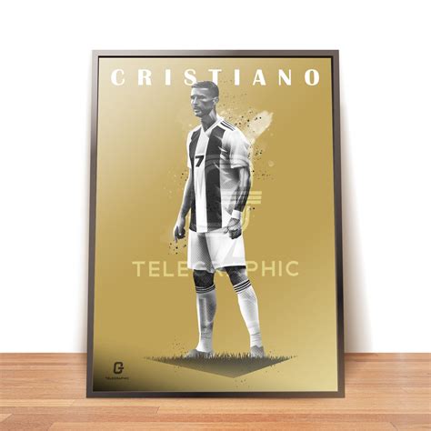 Cristiano Ronaldo Juventus Fc Poster Print Gift - Etsy