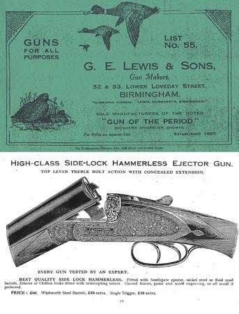 GE Lewis Sons 1932 Gun Catalog Cornell Publications