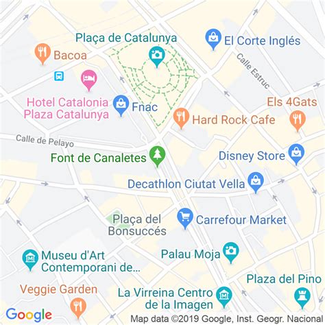 Código Postal calle Canaletes De rambla en Barcelona Codigopostalde es