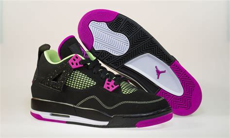 Cheap Store Air Jordan 4iv Retro 30th Gg Fuchsia Girls Black Fuchsia Flash Lqd Basketball