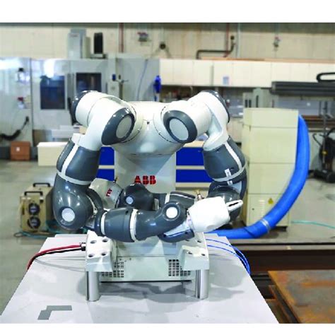 The Large Arm Spread Presented By The Yumi Irb Dual Arm Robot