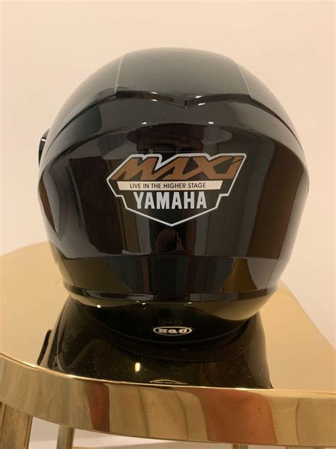 Yamaha Helmet Maxi Motorcycles Motorcycle Apparel On Carousell