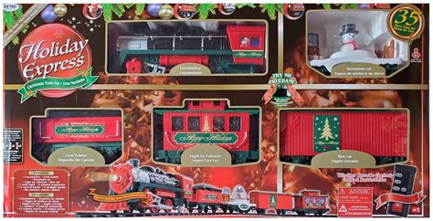 Eztec Ready to Play Battery Powered Model Train Set, 35 Pieces ...