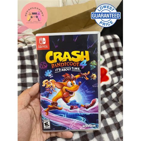 Nintendo Switch Crash Bandicoot 4 Its About Time Shopee Philippines