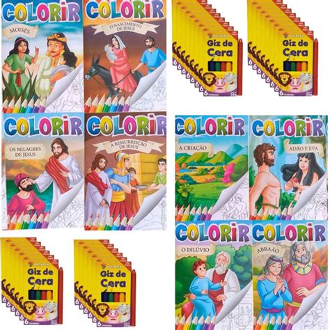 Livrinhos Biblicos Para Colorir MercadoLivre