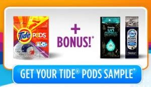 Expired Free Sample Tide Pods Plus Downy Or Dawn Freebies 4 Mom