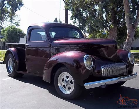 1941 Americar Willys Truck Rust Free All Original Steel