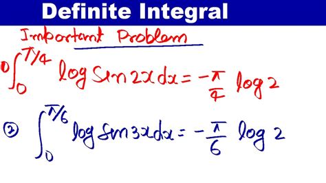 05 Integration Of Log Sin 2x With Limit 0 To 45 Degree Int Of Log