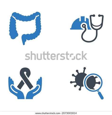 Medical Treatment Icon Set Stock Vector Royalty Free