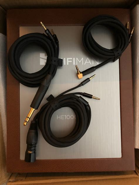 Sold Price Drop Hifiman He Se W Box Cables Headphone Reviews