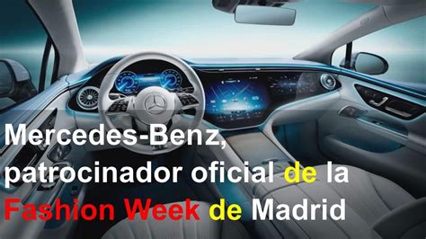 Mercedes Benz Patrocinador Oficial De La Fashion Week De Madrid YouTube