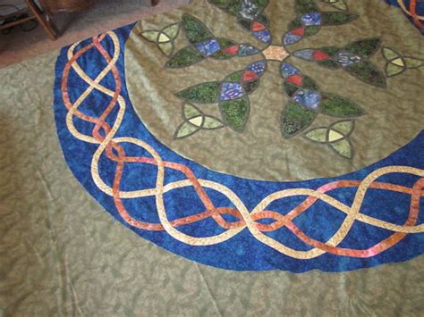 Celtic Knot Quilt With First Border CeCeJewell Flickr