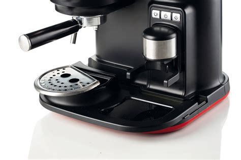 Macchina per caffè espresso con macinacaffè Moderna Ariete 1318 Rosso