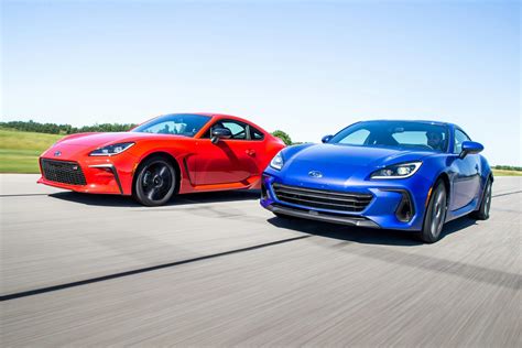 Review 2022 Subaru Brz Vs 2022 Toyota Gr86 Hagerty Media