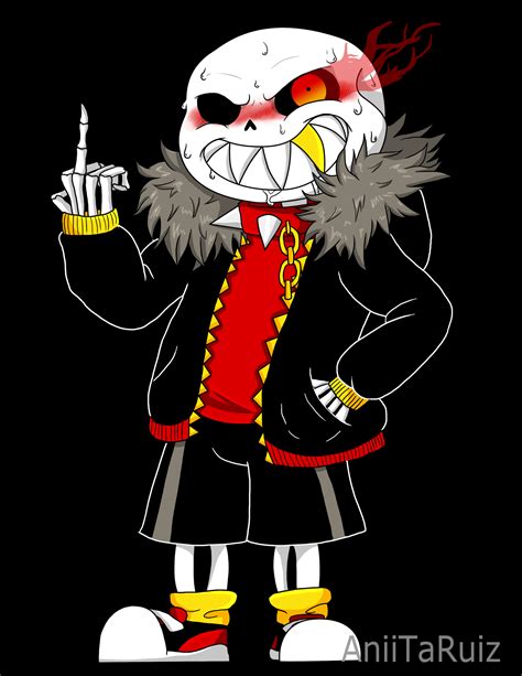 Sans Underfell By Aniitaruiz On Deviantart