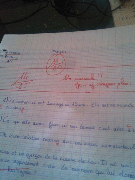 Top Des Corrections De Copies Les Plus Dr Les Les Meilleures