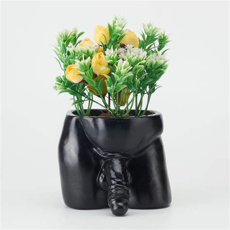 Amazon Lourich Body Vases For Decor Penis Planter Resin Planter