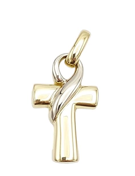 18 Kt White Gold Yellow Gold Pendant Catawiki