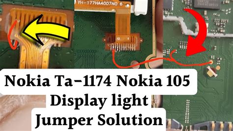 Nokia Ta Display Light Jumper Solution Youtube